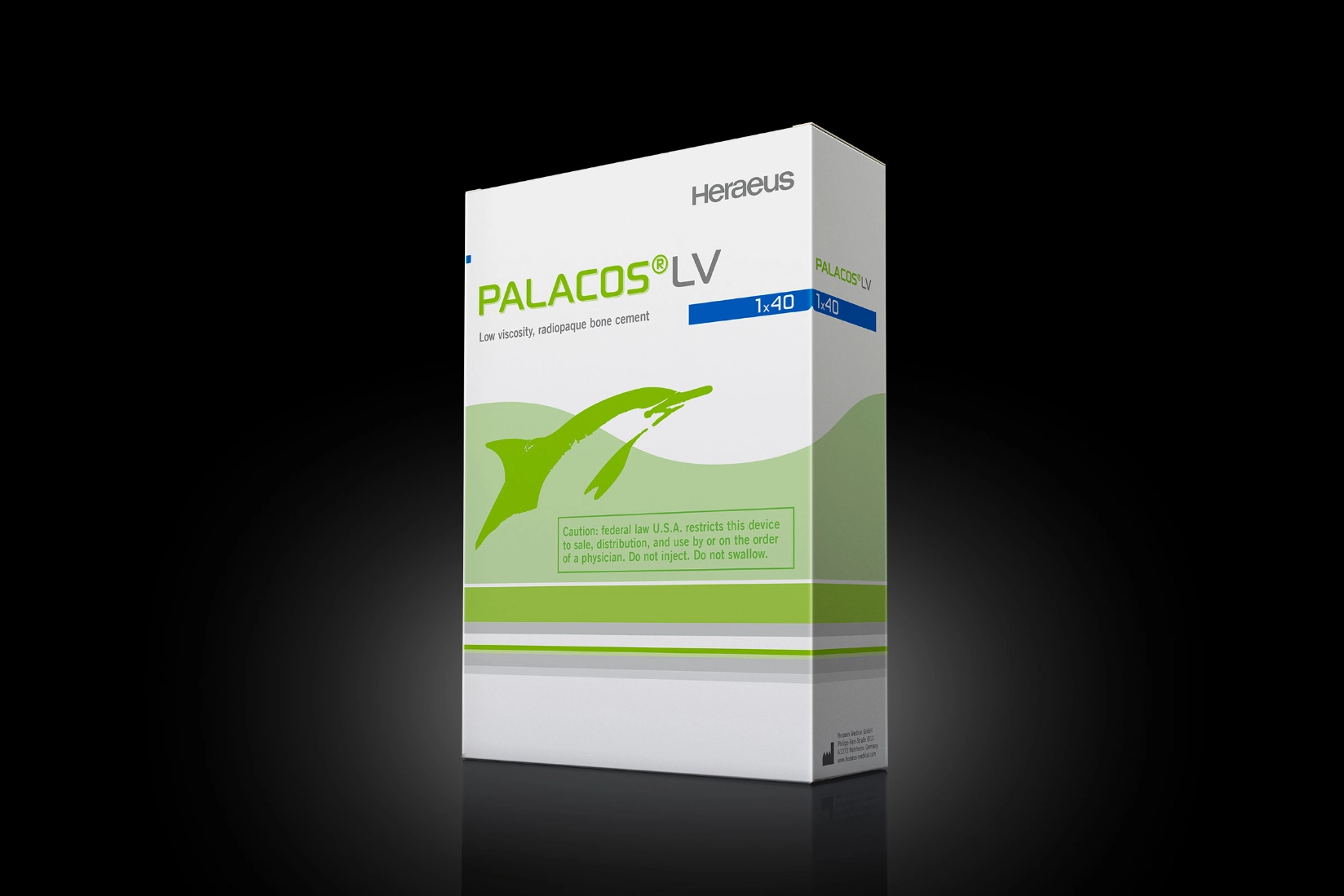 PALACOS LV bone cement package