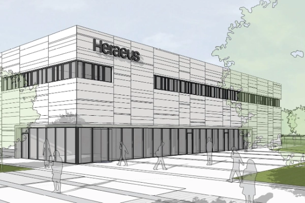 Production facility of Heraeus Medical in Wehrheim (Germany)