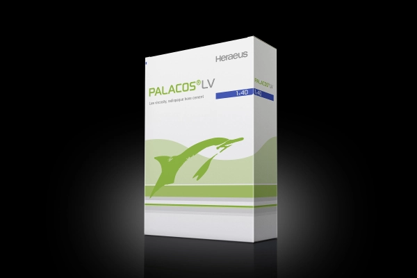 Image of PALACOS LV bone cement package