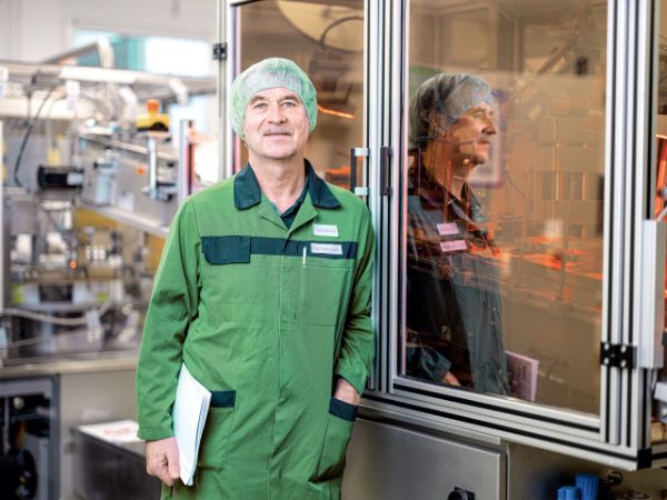 Ralph Bretschneider, Produktionsleiter bei Heraeus Medical